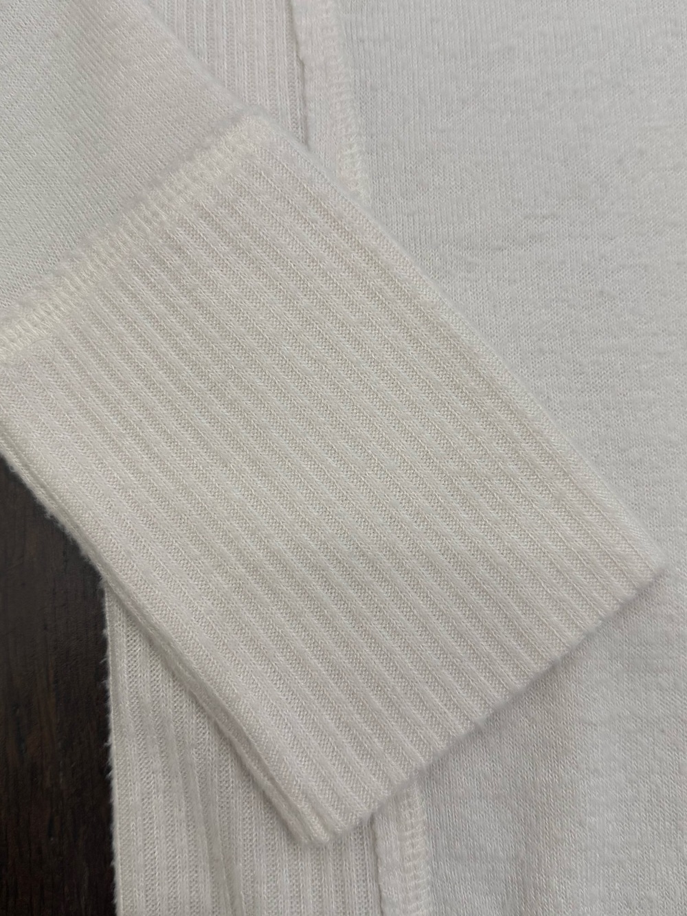 Abercrombie & Fitch Cream Soft A&F Cozy Knit Top size small - Picture 5 of 7